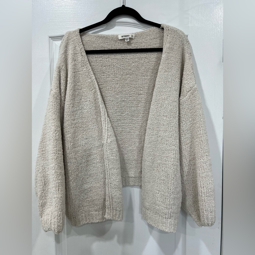 Missguided- Fuzzy Cardigan